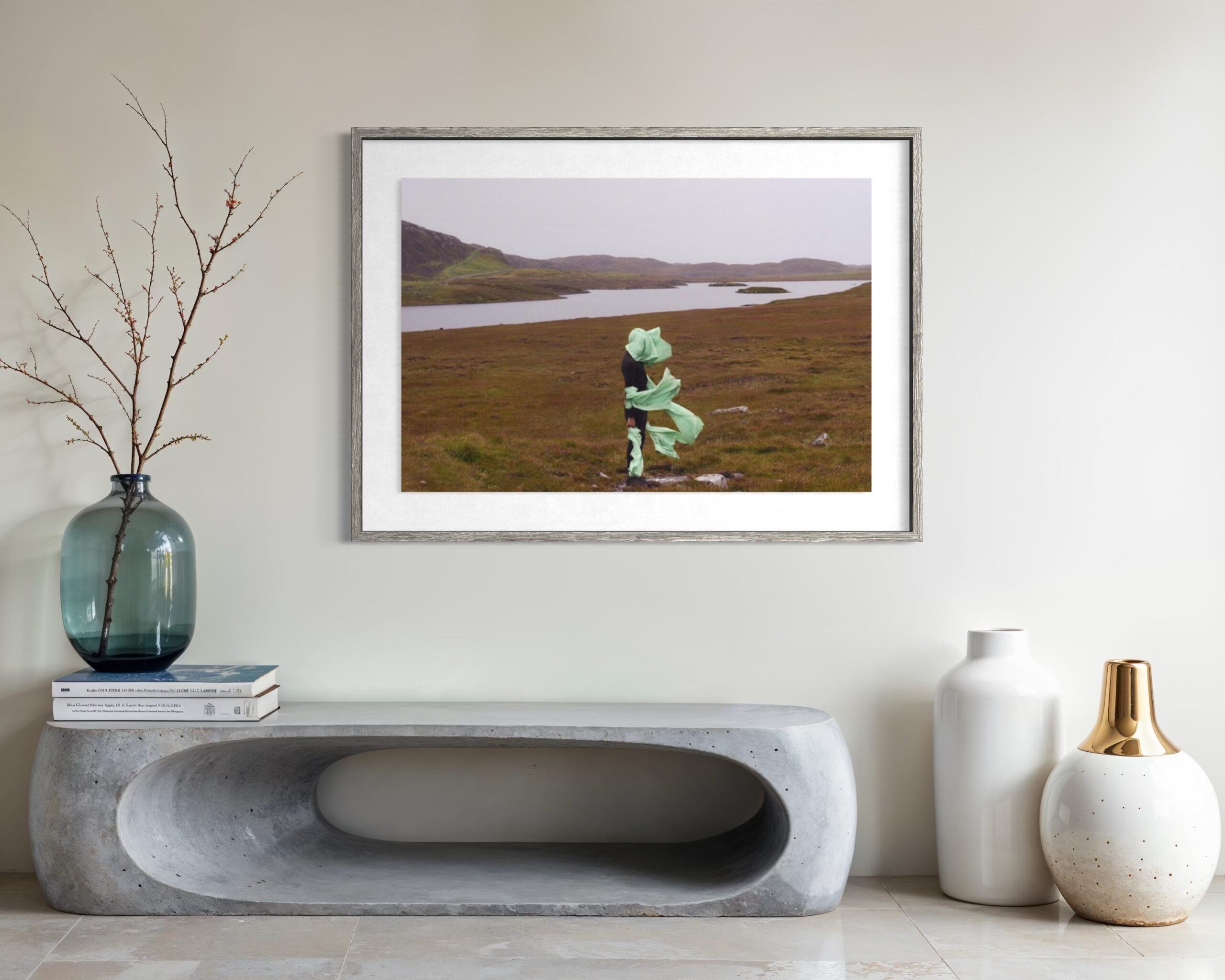 Walad with Drapery Photograph, Edition of 4 - Image 3